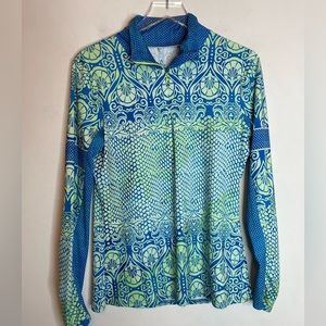 Prana Tatiana 1/2 Zip Top Jacket. Size Large